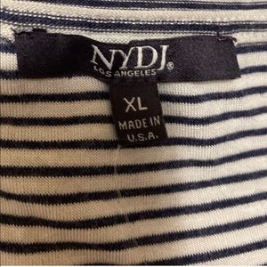 NYDJ Tops - ❤️NYDJ Black White Stripe Natural Relaxed Tee XL❤️ NYDJ Tops - ❤️NYDJ Black White Stripe Natural Relaxed Tee XL❤️